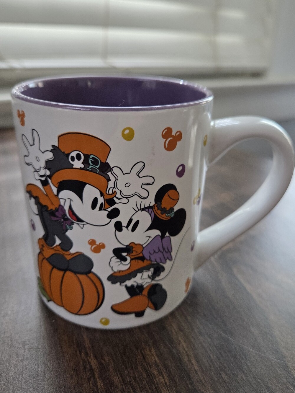 Disney Halloween, Mickey & Minnie Ceramic Mug